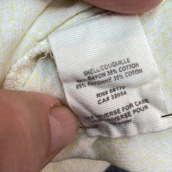 Free People Cream Embroidered Tunic Top Womens 10 Tie-Front - Picture 10 of 10